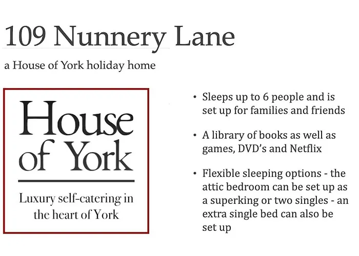 Spencer House & 107 & 109 Nunnery Lane Сasa de vacaciones