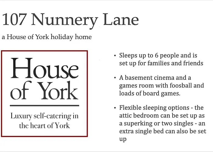 Сasa de vacaciones Spencer House & 107 & 109 Nunnery Lane