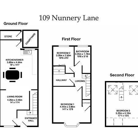 Spencer House & 107 & 109 Nunnery Lane Σπίτι διακοπών Γιορκ